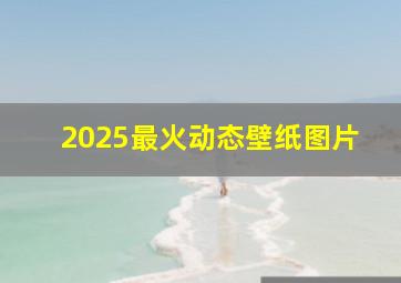 2025最火动态壁纸图片