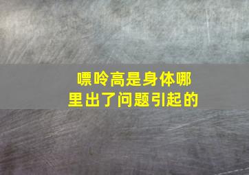 嘌呤高是身体哪里出了问题引起的