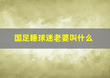 国足睡球迷老婆叫什么