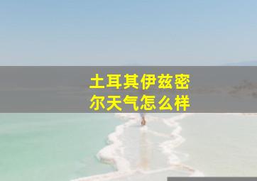 土耳其伊兹密尔天气怎么样