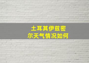 土耳其伊兹密尔天气情况如何