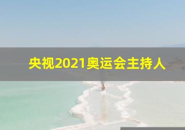 央视2021奥运会主持人