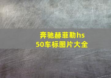 奔驰赫菲勒hs50车标图片大全