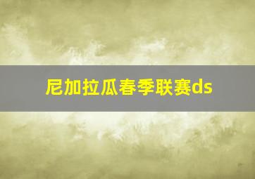 尼加拉瓜春季联赛ds