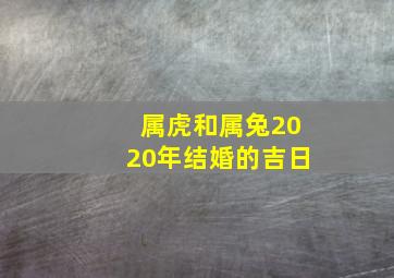 属虎和属兔2020年结婚的吉日