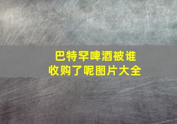 巴特罕啤酒被谁收购了呢图片大全