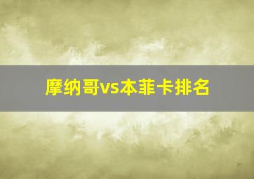 摩纳哥vs本菲卡排名