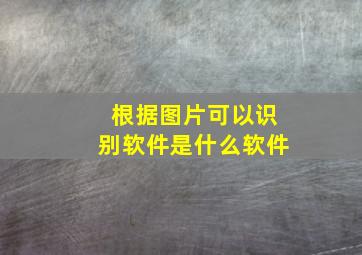 根据图片可以识别软件是什么软件