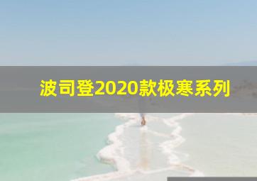 波司登2020款极寒系列