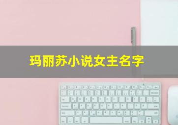 玛丽苏小说女主名字