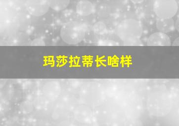 玛莎拉蒂长啥样