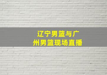 辽宁男篮与广州男篮现场直播