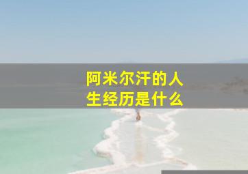 阿米尔汗的人生经历是什么