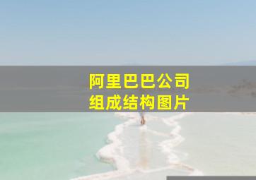 阿里巴巴公司组成结构图片